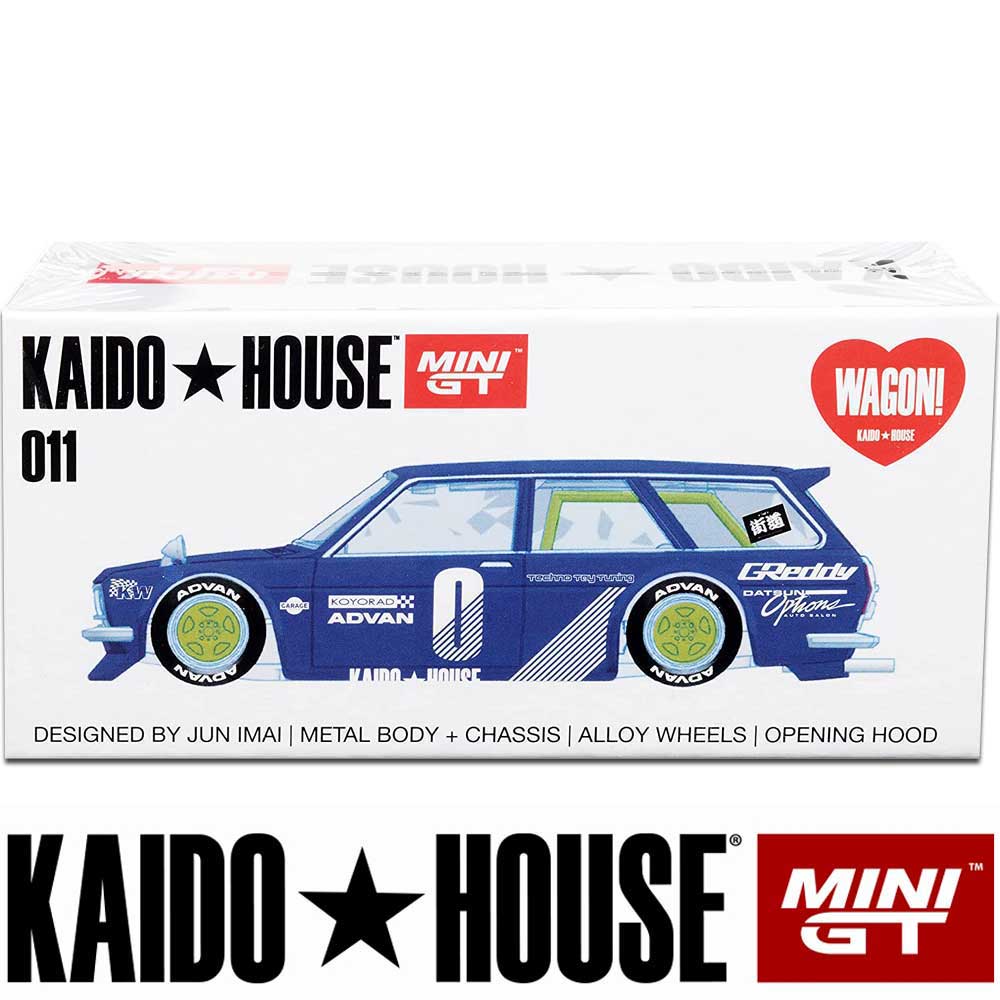 Kaido House/街道ハウス ミニカー 1/64 MiniGT x KaidoHouse Datsun