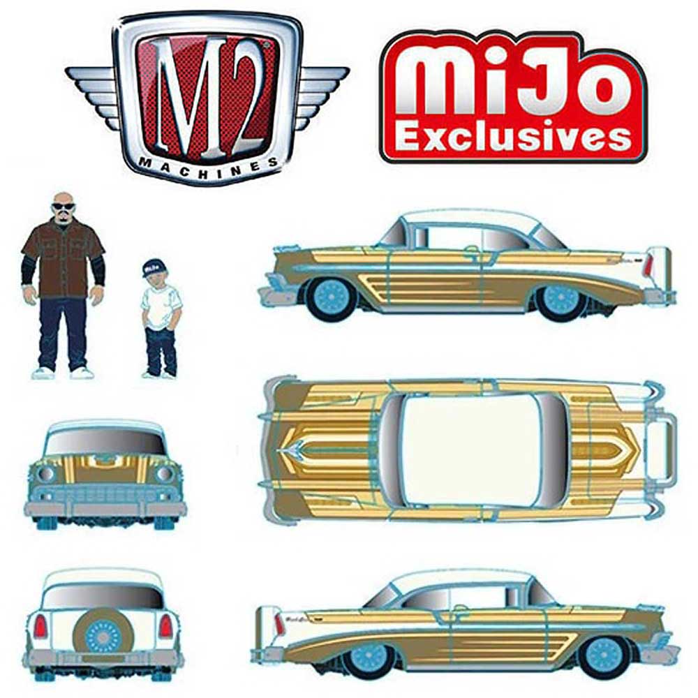 エムツー M2 Machines/エムツー Mijo 限定 Lowriders 1/64 フィギュア