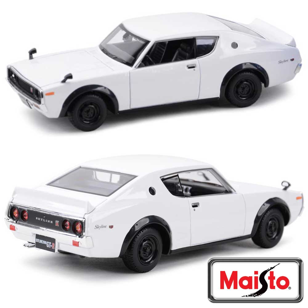 Maisto/マイスト Special Edition 1/24 ミニカー ケンメリ 1973 Nissan Skyline 2000GT-R  KPGC110 (ホワイト) : 43093322006 : RayRay - 通販 - Yahoo!ショッピング