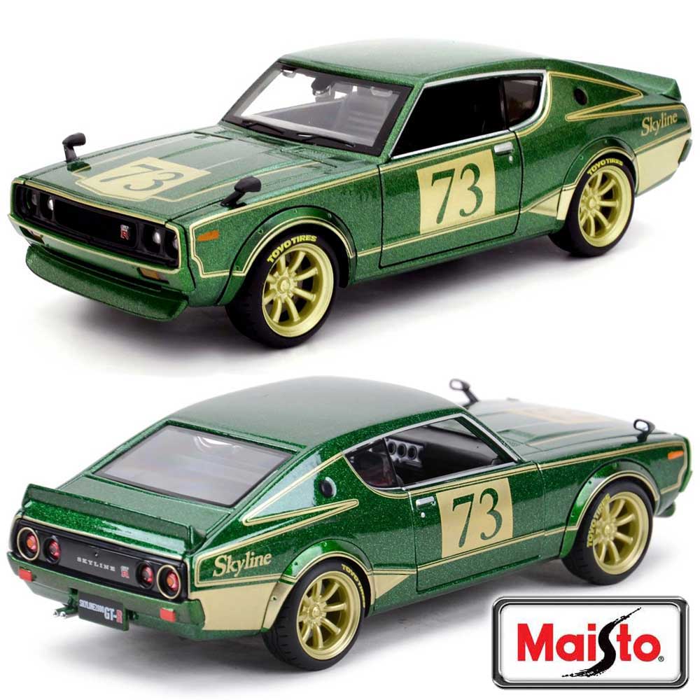 Maisto/マイスト Tokyo Mod 1/24 ミニカー ケンメリ 1973 Nissan 