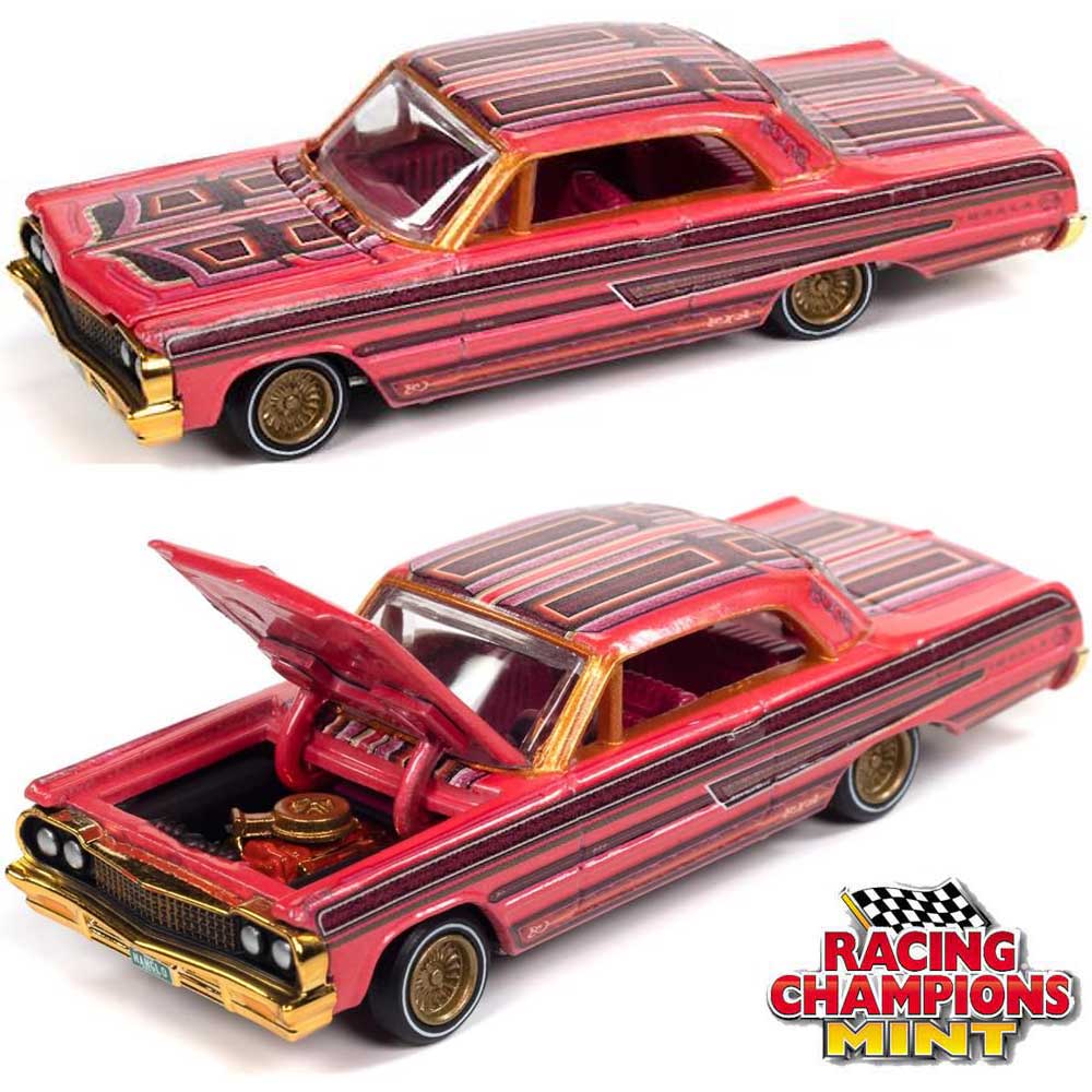 Racing Champions/レーシングチャンピオン Mint 限定 1/64 ミニカー ローライダー インパラ 1964 Chevy Impala  Lowrider (マゼンタ) : 43093323055 : RayRay - 通販 - Yahoo!ショッピング