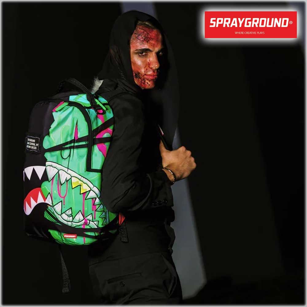 バッグ SPRAYGROUND Sprayground/スプレーグラウンド バックパック Zombie Ooze Shark