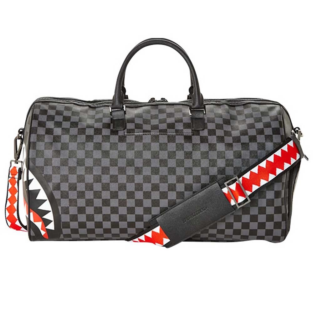 Sprayground/スプレーグラウンド ダッフルバック Grey Sharks In Paris Duffle (ブラック/グレー)