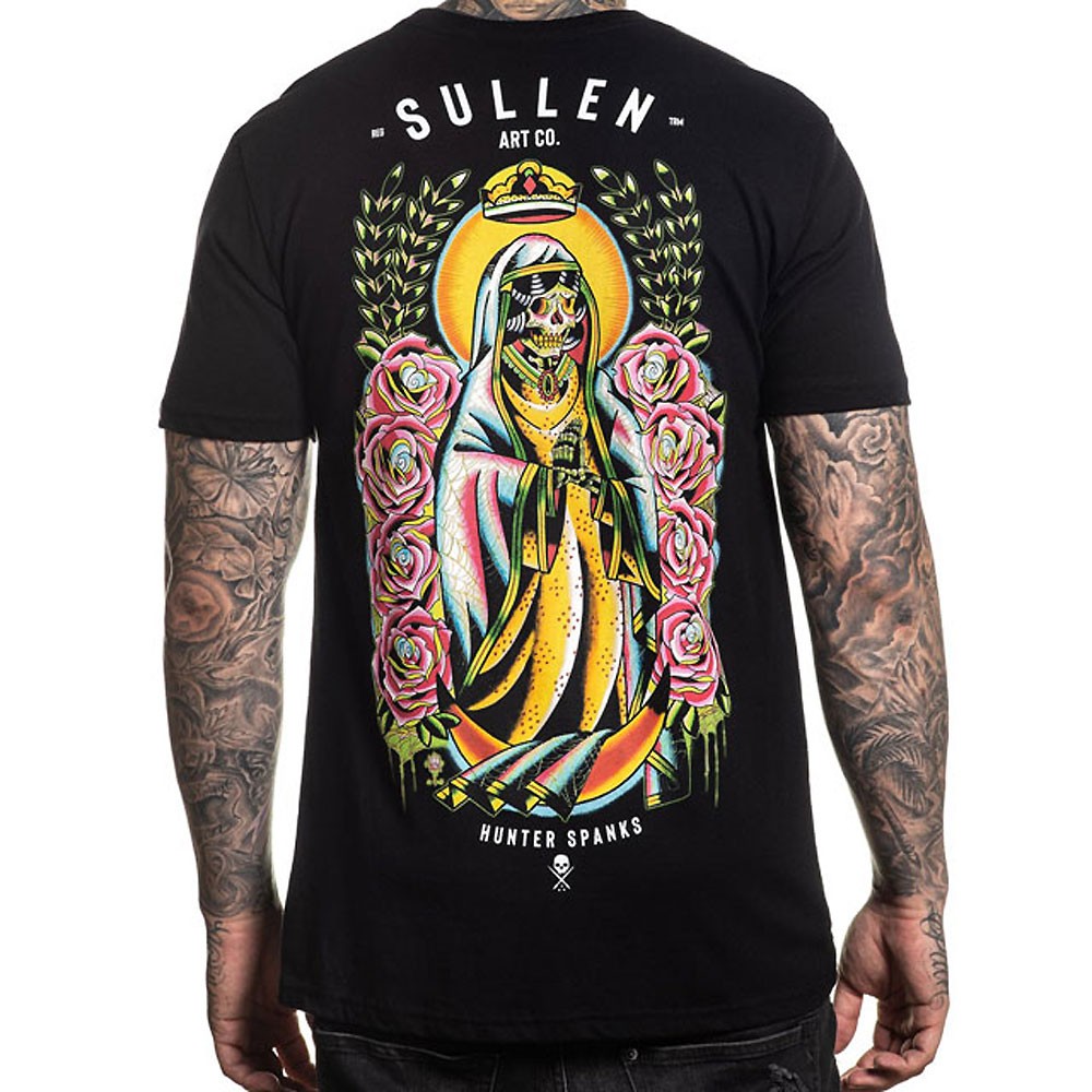 Sullen Clothing/サレンクロージング 半袖Tシャツ Salvation Tee (ブラック)