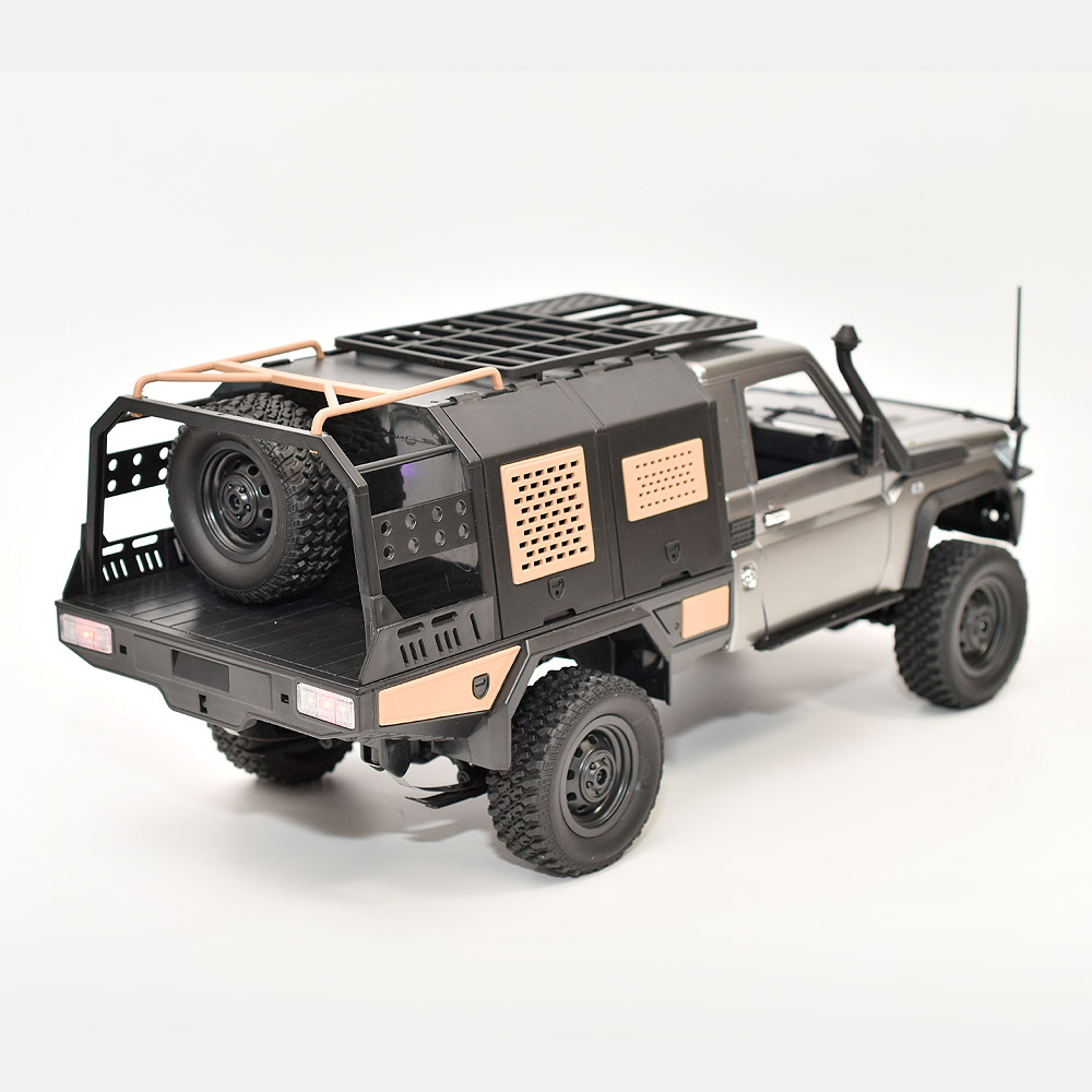 MNモデル トヨタ ランドクルーザー79オーバランド仕様 1/12 アウトドアラジコン MN-82S RTR