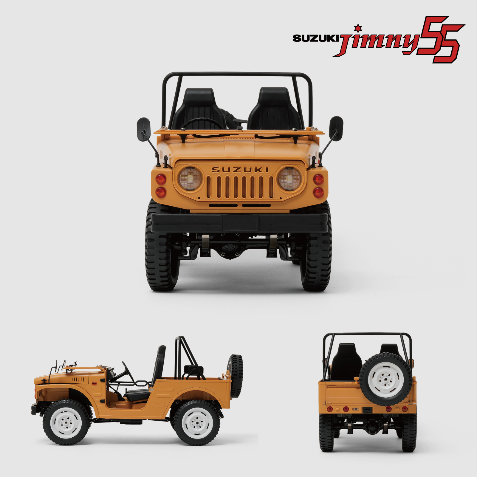 WPL JAPAN アウトドアラジコン スズキ ジムニー(SJ10 1型) 1/10