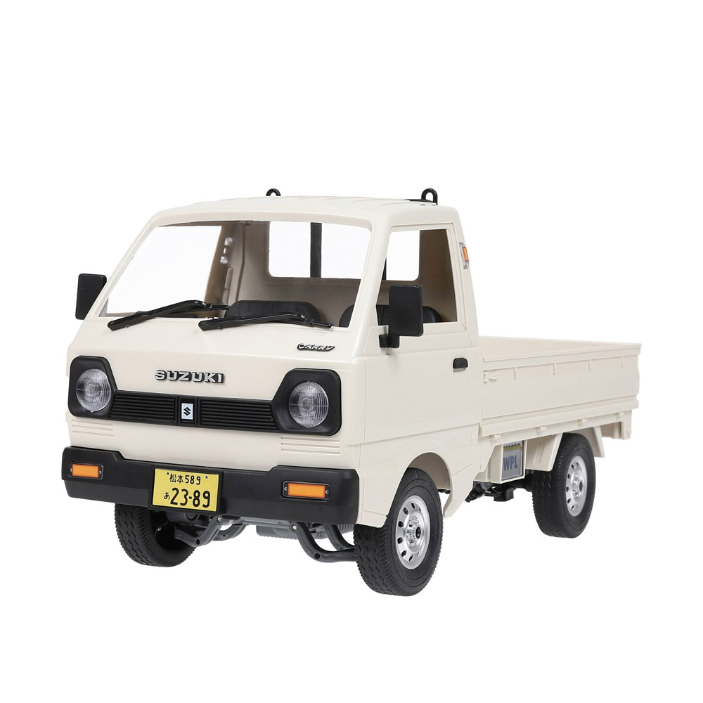 スズキ キャリイ 軽トラ ラジコンカーWPL JAPAN D12 1/10 スケール 正規品 2WD RTR フルセット プロポセット  特典付きトラック 軽トラRC 軽トラック 室内