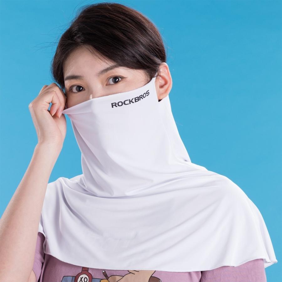 冷感マスク 首肩 UV 360度 フェイスマスク フェイスカバー ランニング スポーツ｜rbi｜03