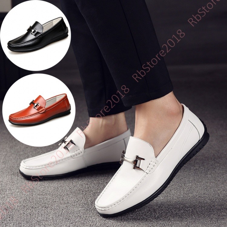 ドライビングシューズ メンズ カジュアルシューズ 黒 白 ローファー ビット付き デッキシューズ モカシン メンズシューズ 靴 スニーカー 通気性 滑りにくい Baldygamichal Info