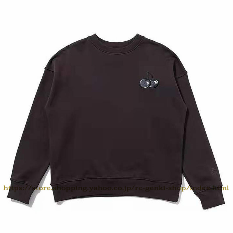 フードティーシャツ☆KIRSH☆日本未入荷 CHERRY HOODIE BLACK