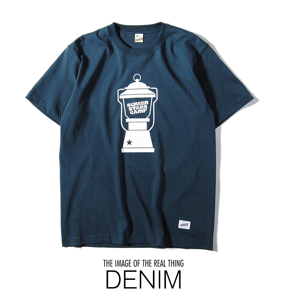 【メーカー直送】 SCREEN STARS 半袖 アウトドア キャンプ ランタン Tシャツ トップス