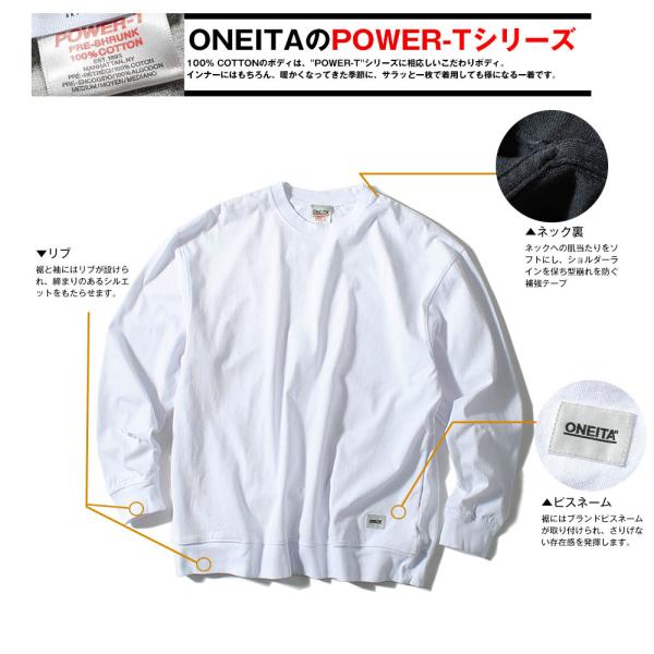 ronjon ロンT ホワイト L ONEITA USA製 ONEITA オニータ ピグメント ロンT 長袖 Tシャツ ブランド