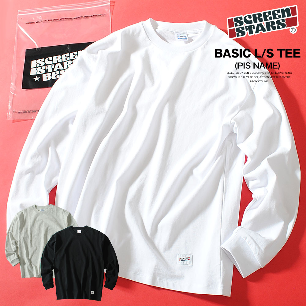 USA製 SCREEN STARS Sardonyx 長袖Tシャツ ロンT USA製 SCREEN STARS Sardonyx 長袖Tシャツ ロンT