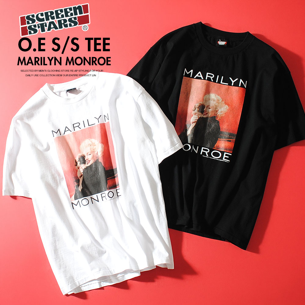 SCREEN STARS（スクリーンスターズ） Tシャツ マリリン モンロー 半袖