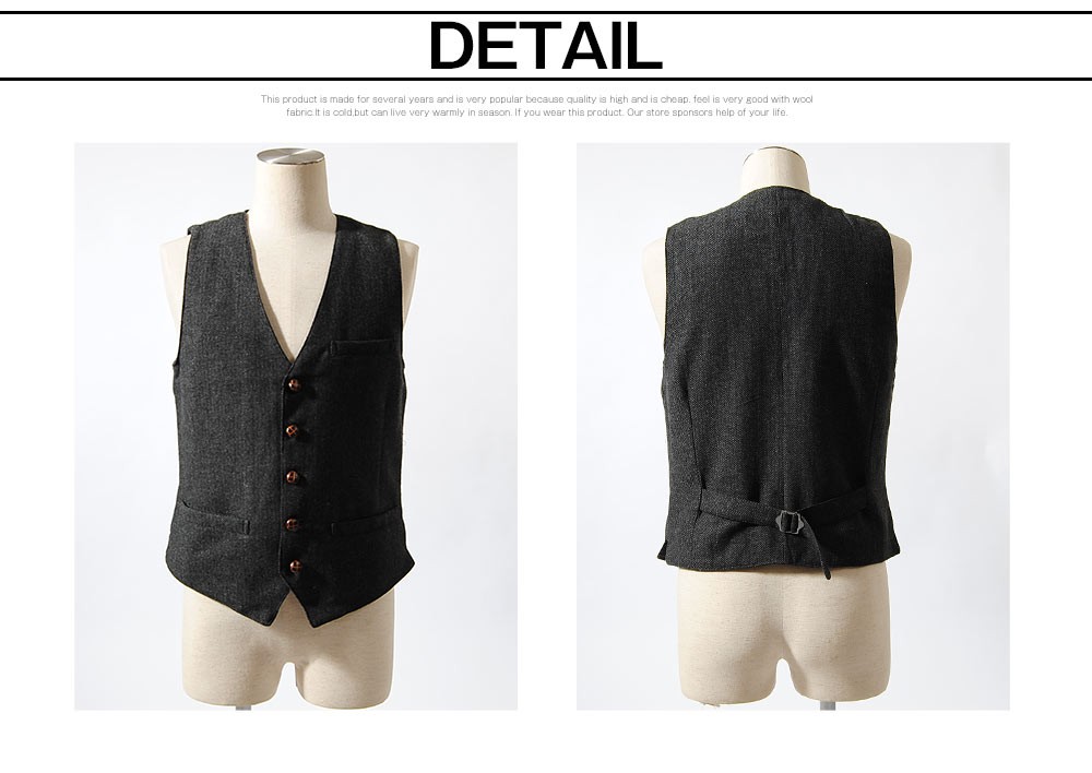 ジレ ツィードベスト ツイード ベスト メンズ ウールツィード 冬用 冬服