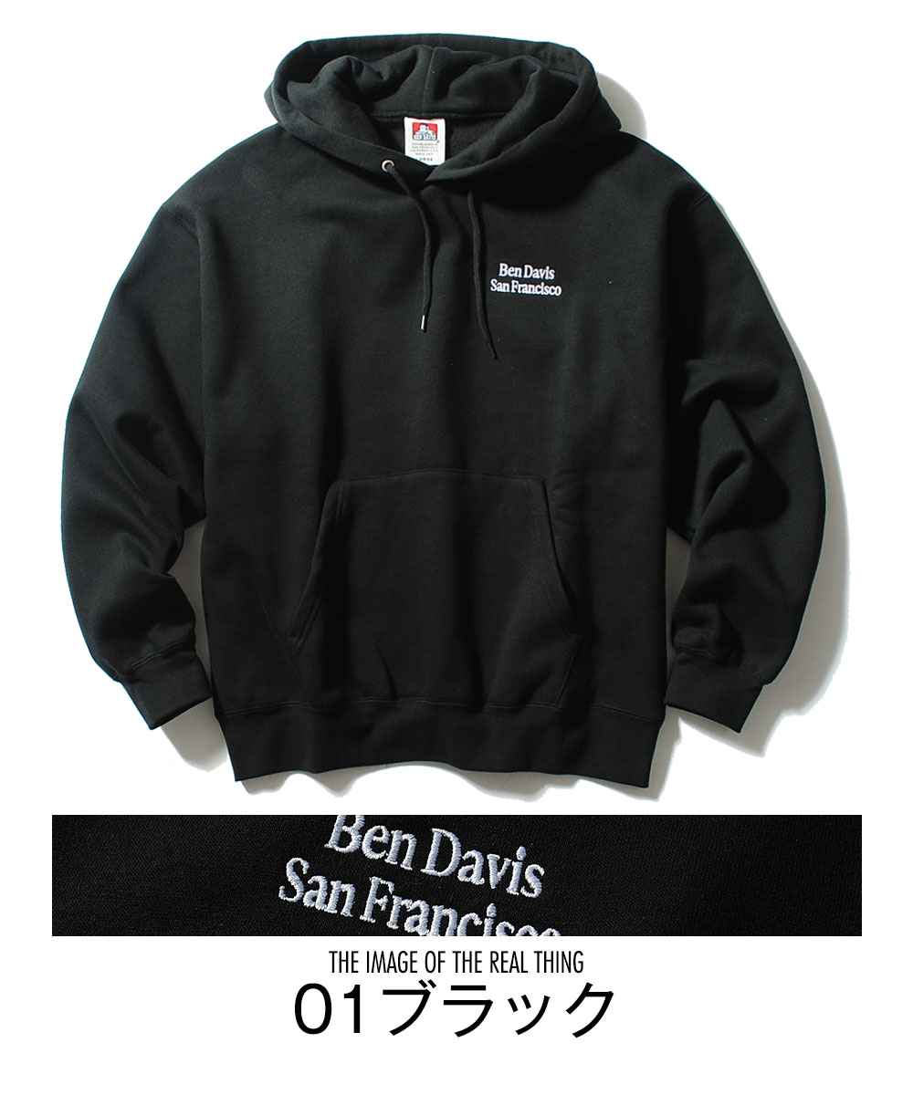 BEN DAVIS（ベンデイビス） パーカー ヘビーウエイト メンズ ワイド