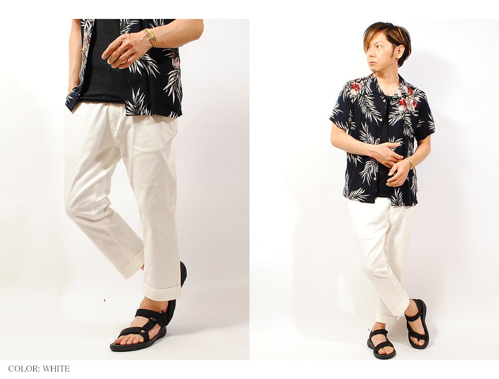 Kolor クロップドテーパドパンツ　チノパン 楽天市場】☆最終価格☆SALE クロップドパンツ ストレッチ