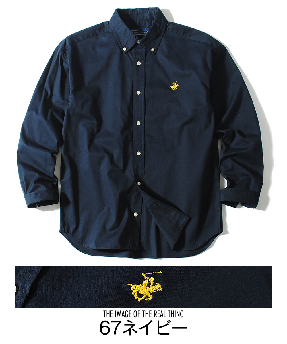 長袖シャツ メンズ BEVERLY HILLS POLO CLUB ブランド 大人 デニム
