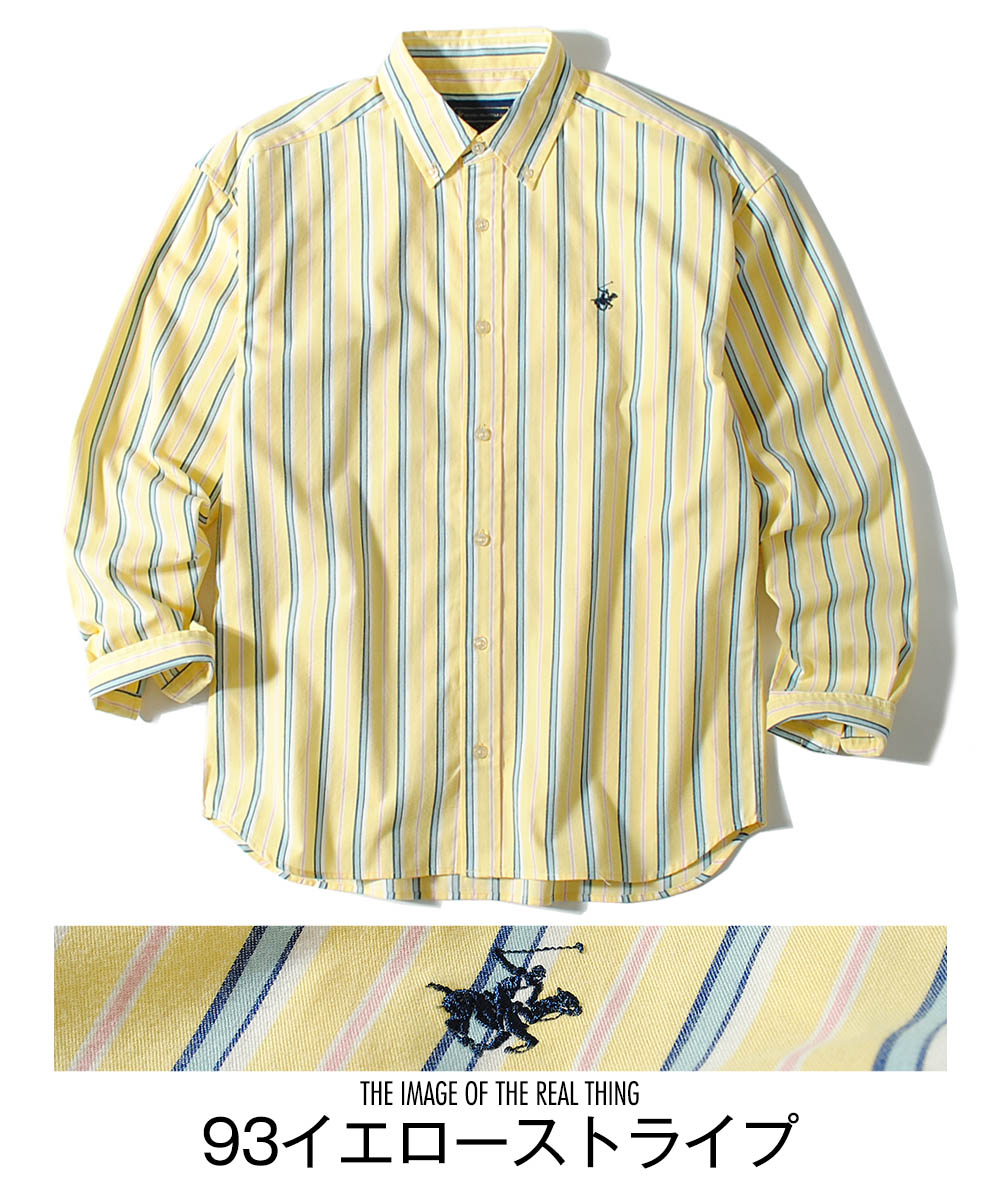 長袖シャツ メンズ BEVERLY HILLS POLO CLUB ブランド 大人 デニム