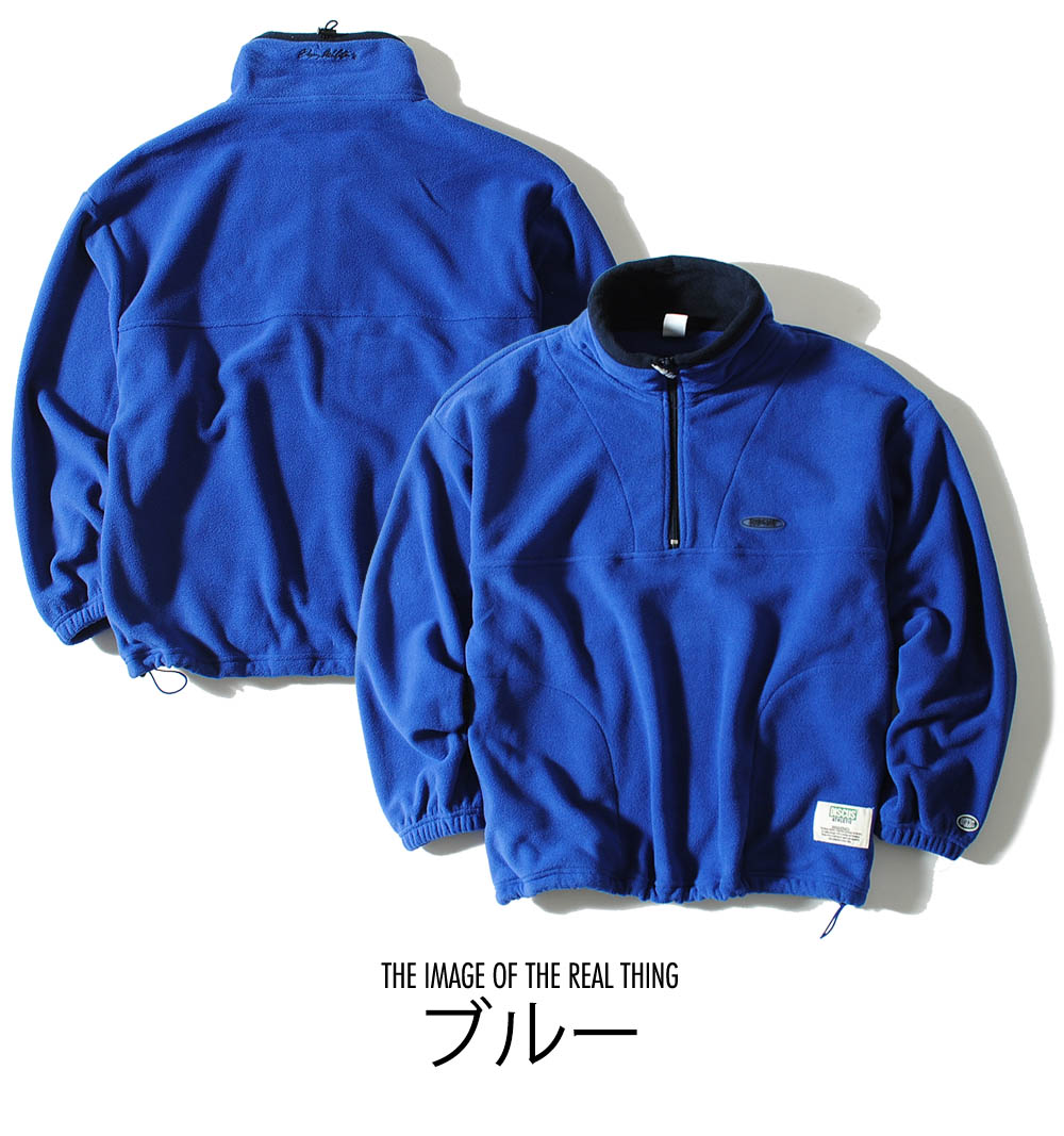 ハーフジップフリース DISCUS ディスカス メンズ フリース