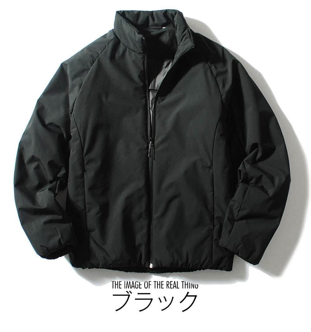 テイジン社製オプトマックス 高機能中綿スタンドカラージャケット