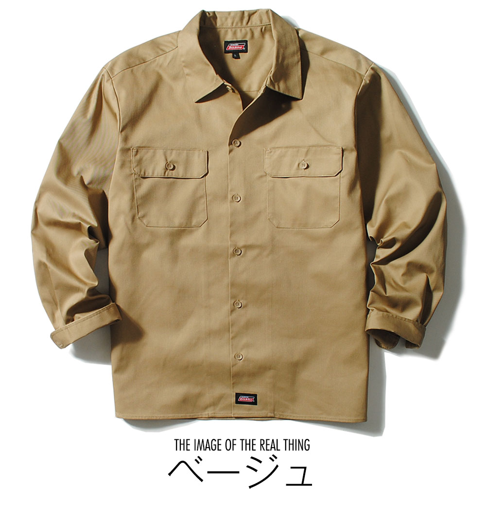 Dickies（ディッキーズ） ワークシャツ GENUINE Dickies ジェニュイン