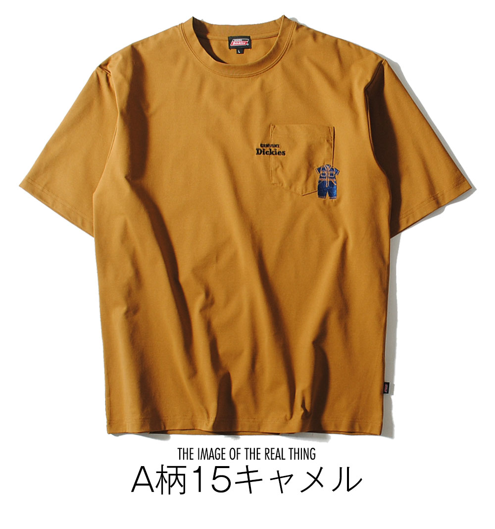 Dickies（ディッキーズ） Tシャツ ワーク刺繍 GENUINE Dickies