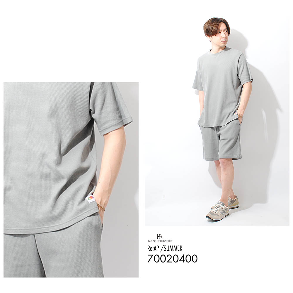 FRUIT OF THE LOOM ROOM 半袖 ワッフル フルーツオブザルーム Tシャツ 