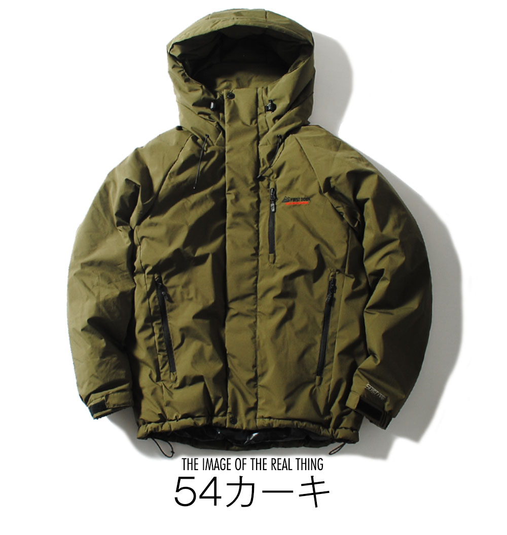 FIRST DOWN（ファーストダウン） 裏熱反射アルミ 防寒中綿 マウンテン