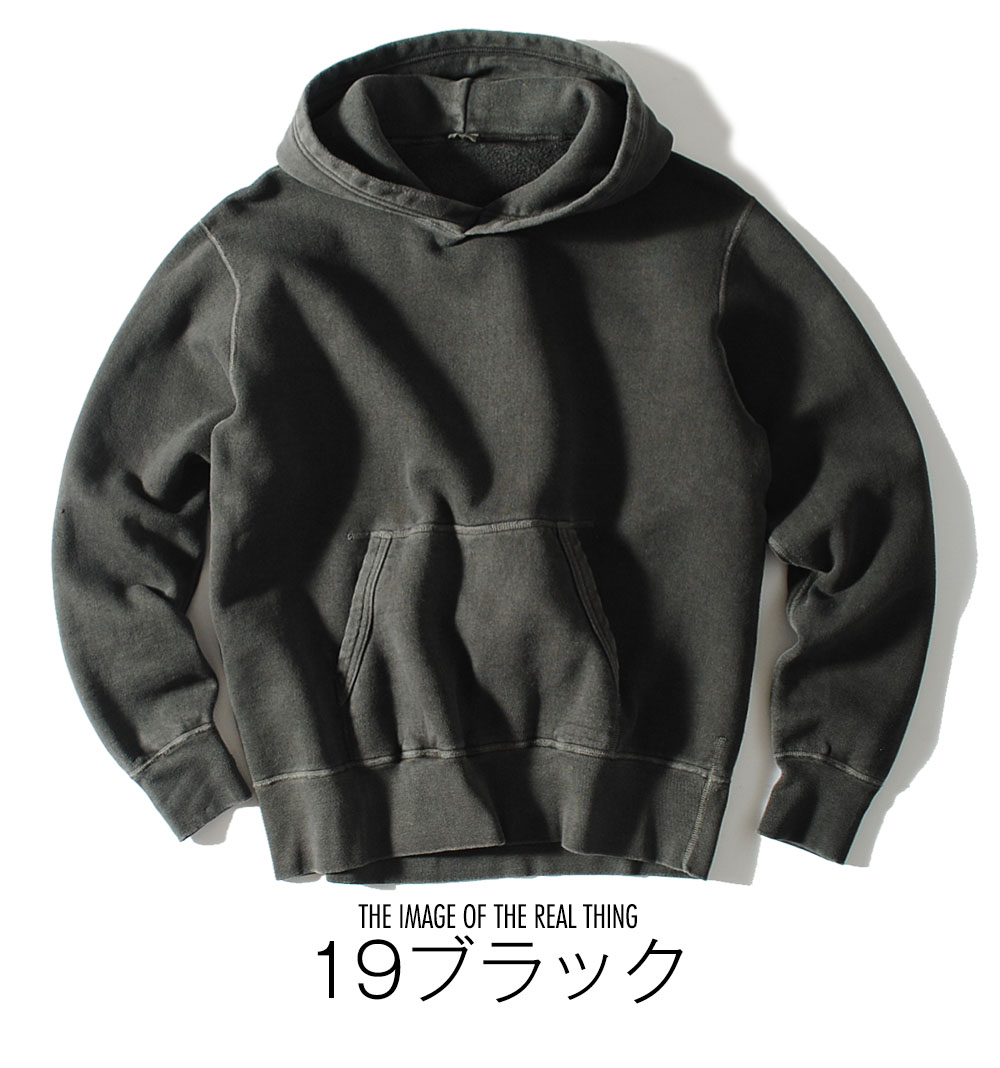 BARNS OUTFITTERS ウォッシュ加工 パーカー Mサイズ 日本製 BARNS OUTFITTERS（バーンズ アウトフィッターズ） バーンズ 13.8oz