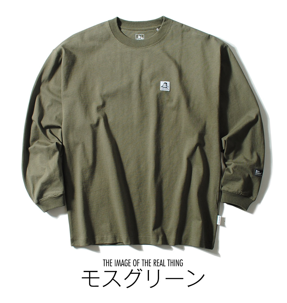 BEN DAVIS ベンデイビス ロンT Tシャツ 長袖 メンズ ワイド