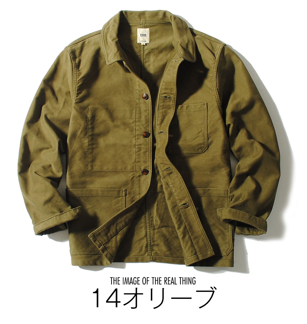 楽天市場】FOBファクトリー モールスキン ジャケット