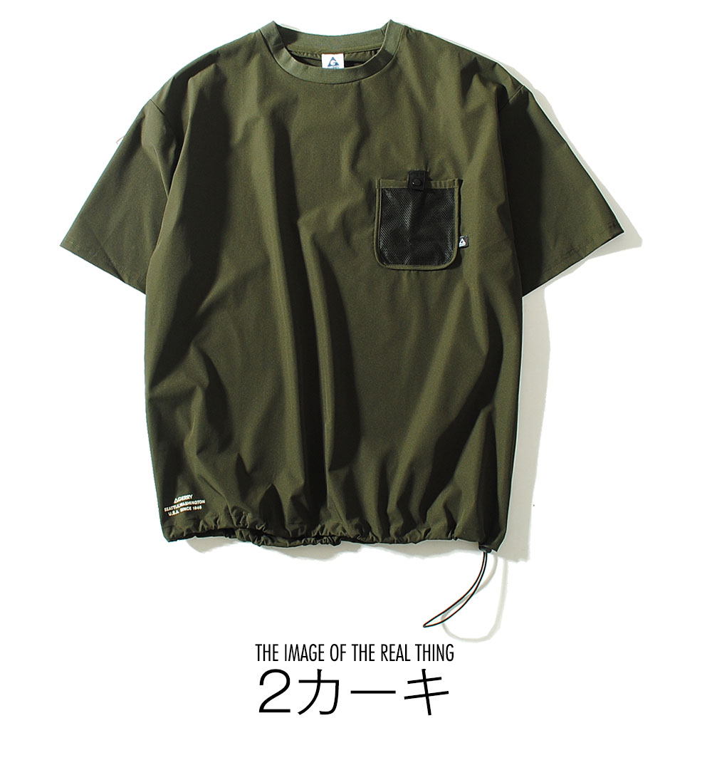 GERRY（ジェリー） Tシャツ ナイロンT テックT ブランド メッシュ