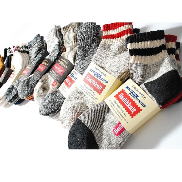 Healthknit 靴下 クォーターソックス 3Pセット ヘルスニット
