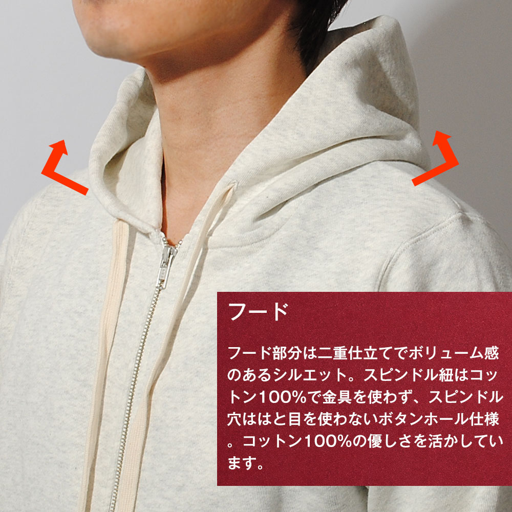 Hanes（ヘインズ） Hanes SWEATS スウェットジップアップフーディー