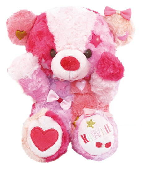 KAWAII BEAR MoMo ハンドパペット 約20cmカワイイベア テイクオフ