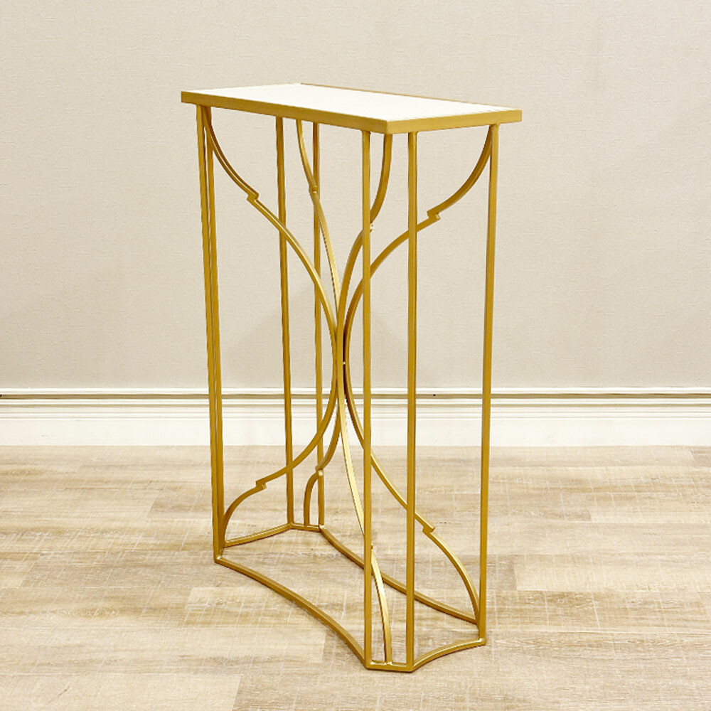 天板大理石 コンソールテーブルアイアン コンソール サイドテーブル