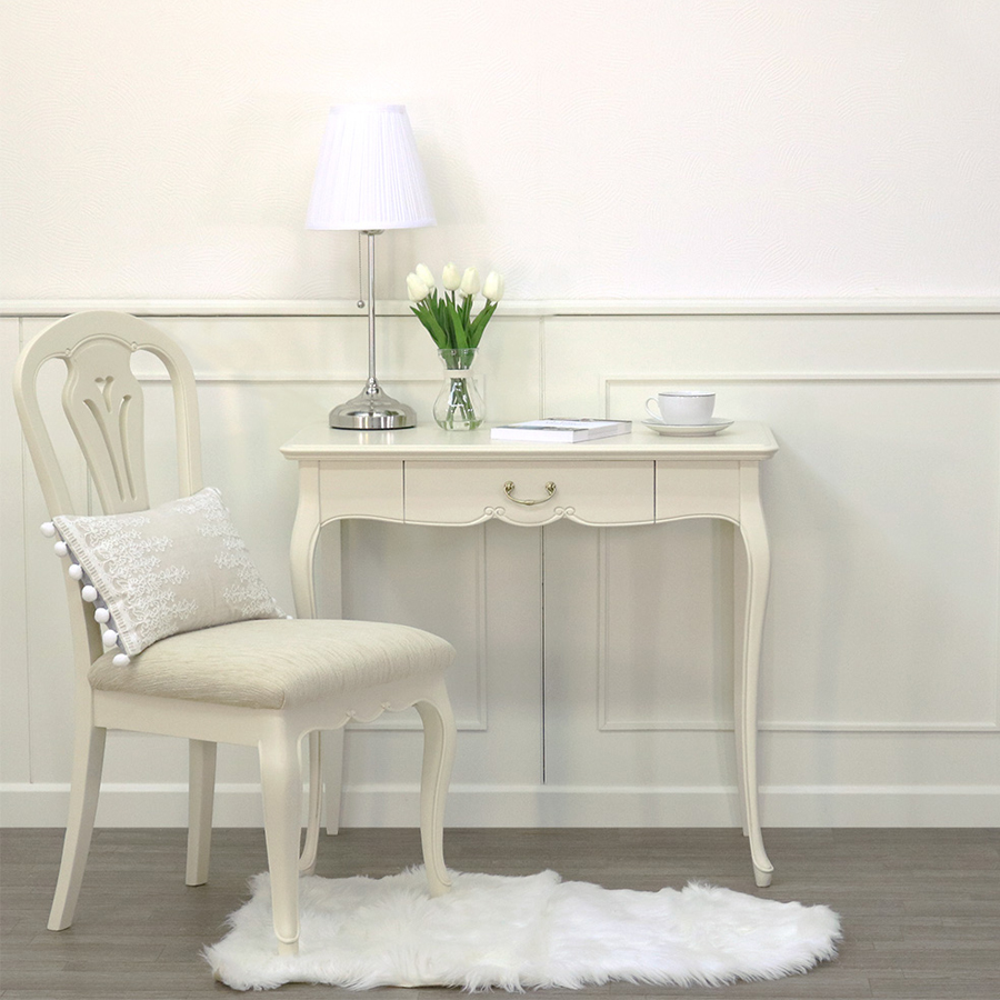 フルール コンソールテーブル コンソール デスク マホガニー  