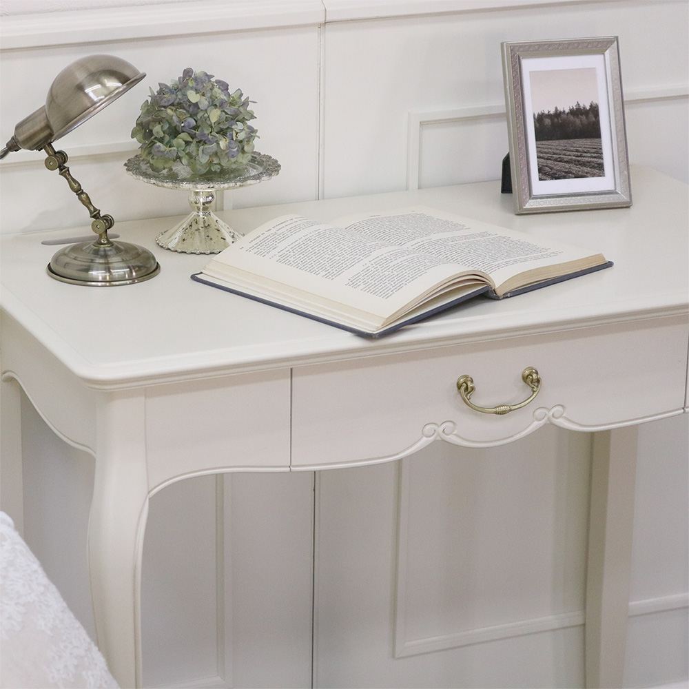 フルール コンソールテーブル コンソール デスク マホガニー  