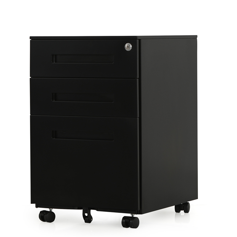 MTLES 3段オールロック オフィス家具 袖机 デスクワゴン 完成品 すぐに