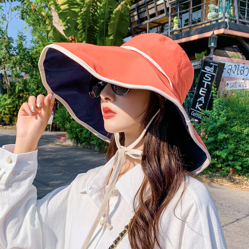 バケットハット　韓国　バケハ　日焼け紫外線 UV対策　レディース　帽子　黒