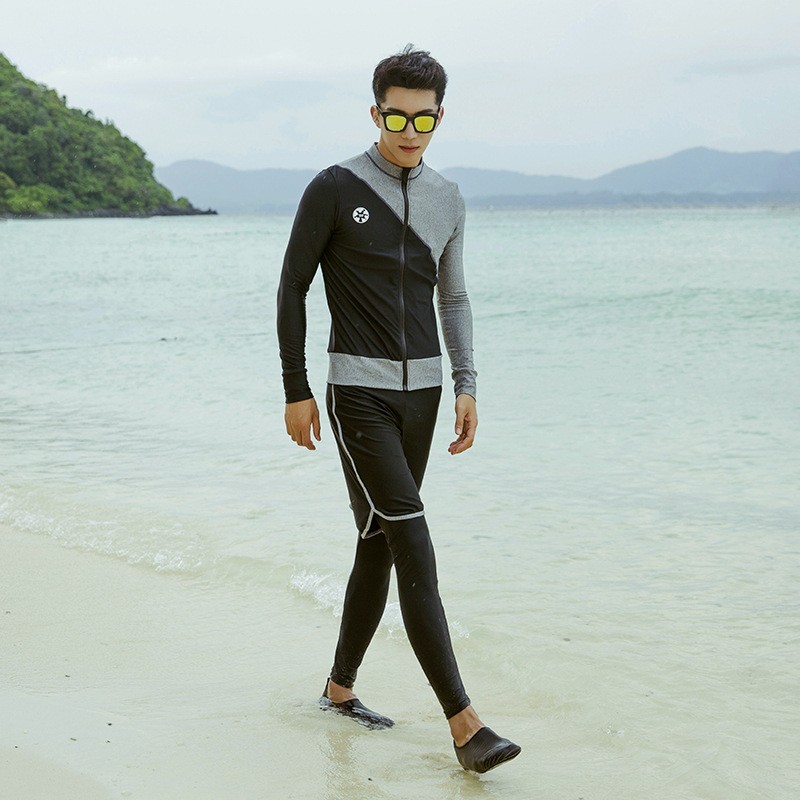 水着 レディース メンズ セパレート カップル水着 日焼け防止 長袖 長