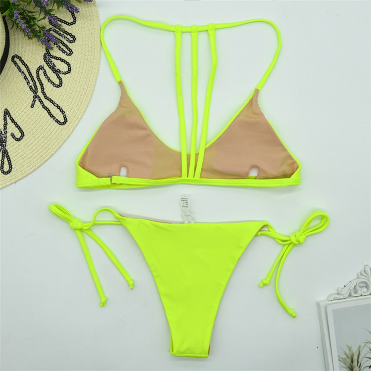 水着 レディース ブラジリアン 三角 ビキニ セパレート セクシー 露出