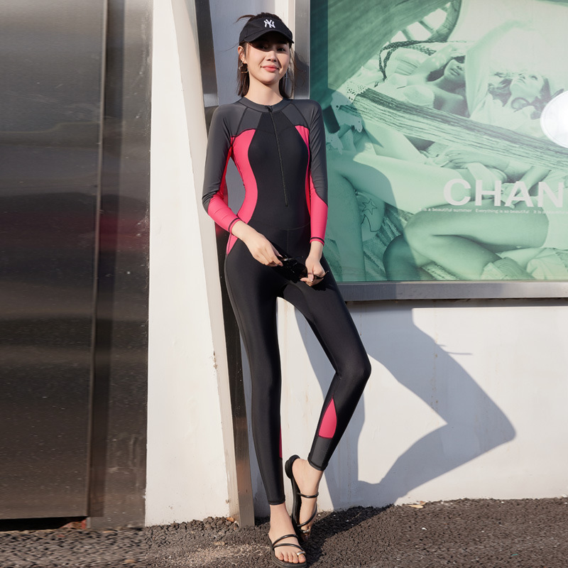 水着 レディース 大きいサイズ ボディスーツ ウェットスーツ 女性