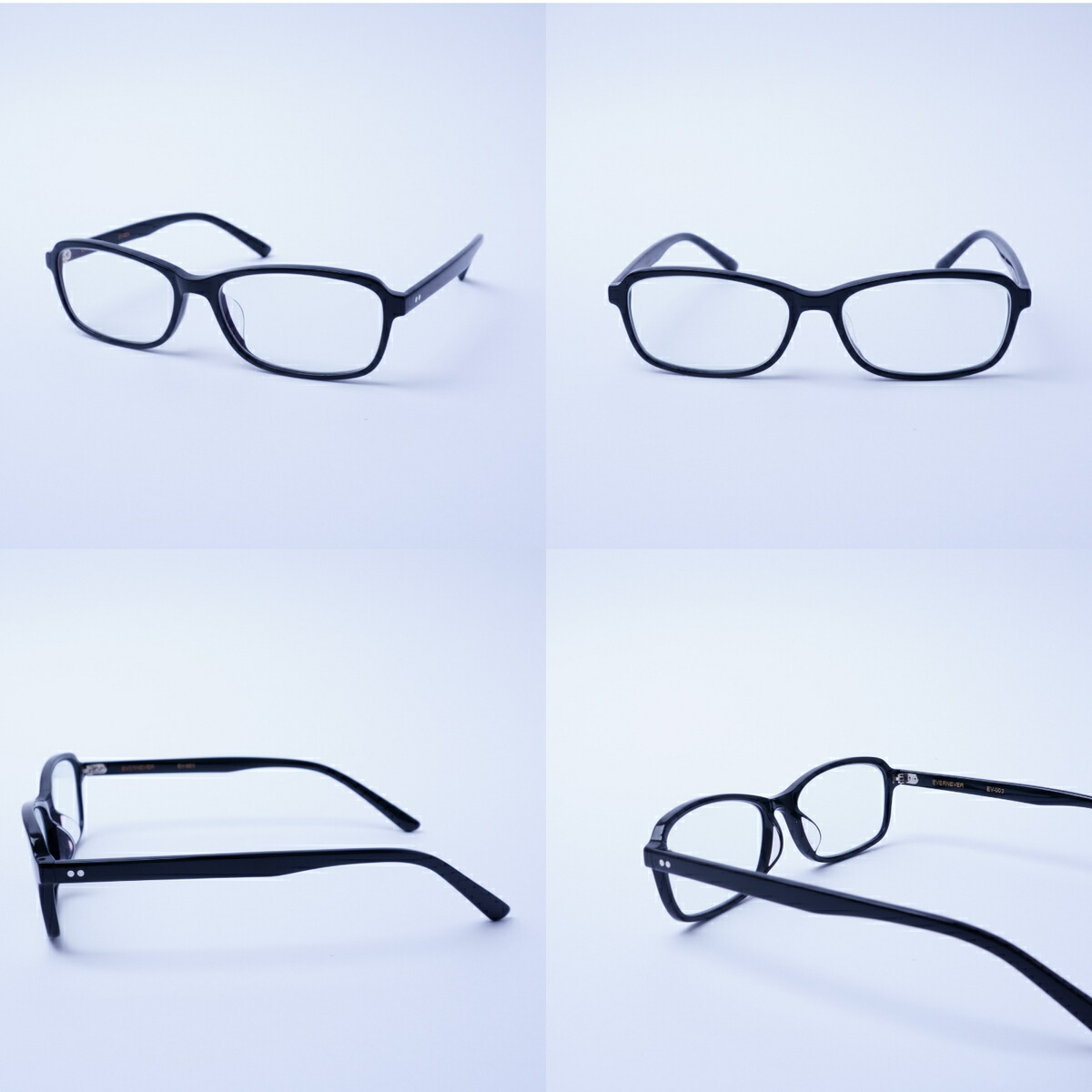 くもり止め メガネ やや小さめ〜ふつうサイズ 度あり 度数注文可 左右別レンズ ネットで選べる メンズ 男性 おしゃれ かっこいい アセテート EV003-NS-AF｜readingglasses｜07