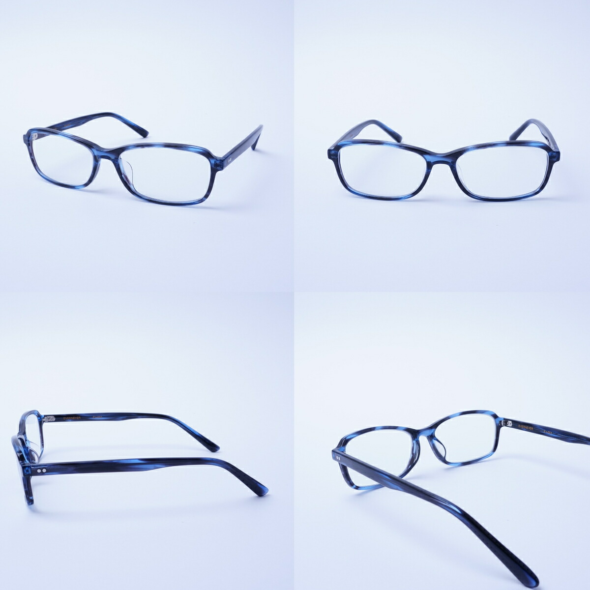 くもり止め メガネ やや小さめ〜ふつうサイズ 度あり 度数注文可 左右別レンズ ネットで選べる メンズ 男性 おしゃれ かっこいい アセテート EV003-NS-AF｜readingglasses｜08
