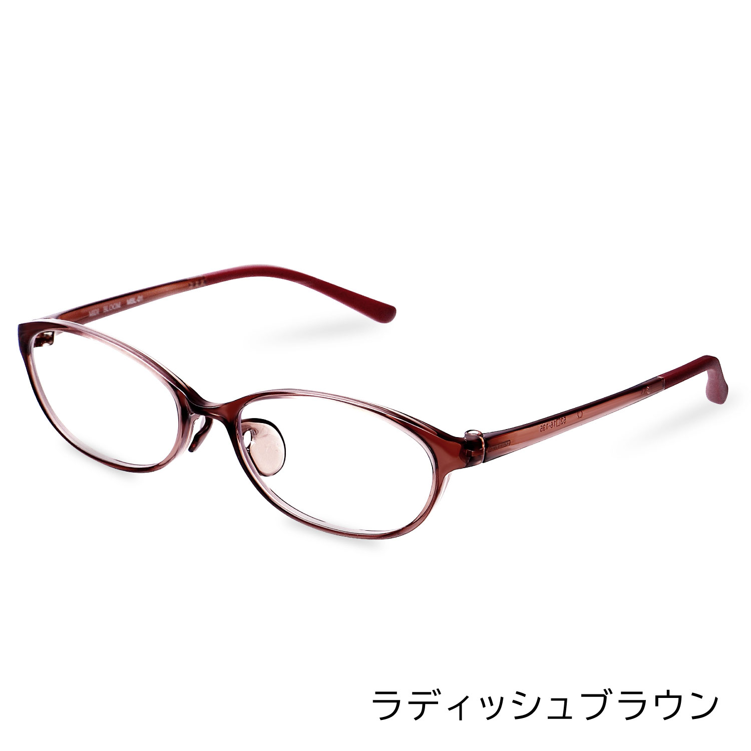 MIDI BLOOM メガネ 度付き レディース おしゃれ 可愛い 眼鏡 度入り 度