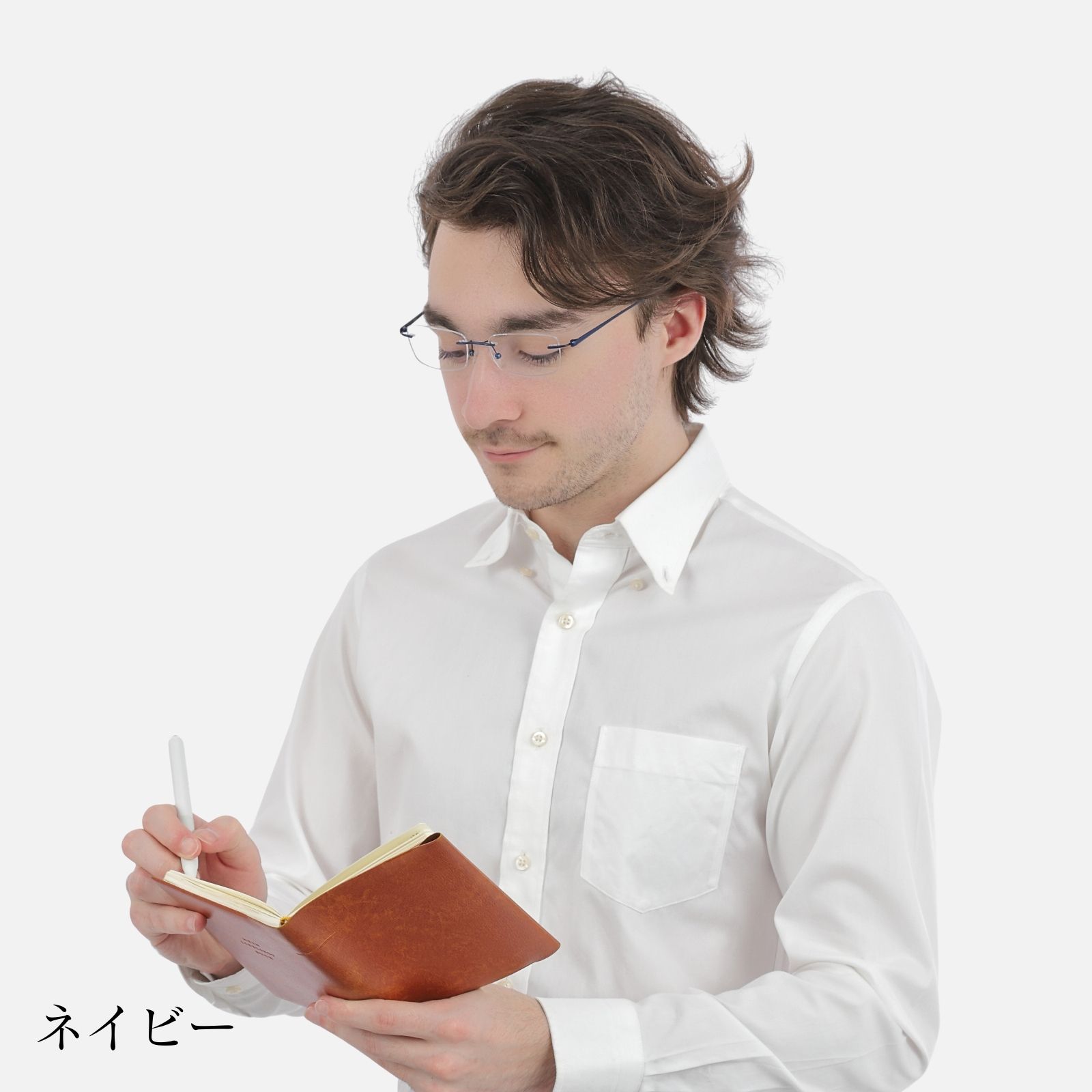 MIDI リムレス 度付きメガネ フチなし ふちなし度付きメガネ