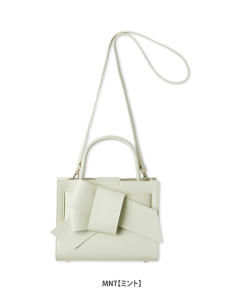 FRAYI.D 人気完売商品 限定商品　リボンハンドルバッグ FRAY I.D（フレイ・アイディー） バッグ 25秋冬 【ルエル】リボン