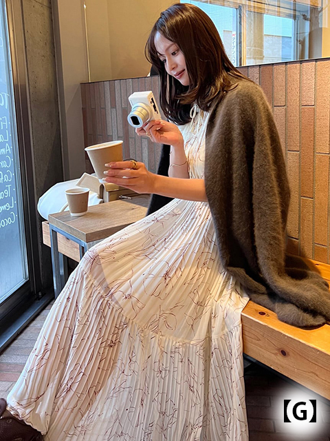 SNIDEL スナイデル Sustainable20周年プリントワンピース Sustainable20周年プリントワンピース(マキシ・ロングワンピース